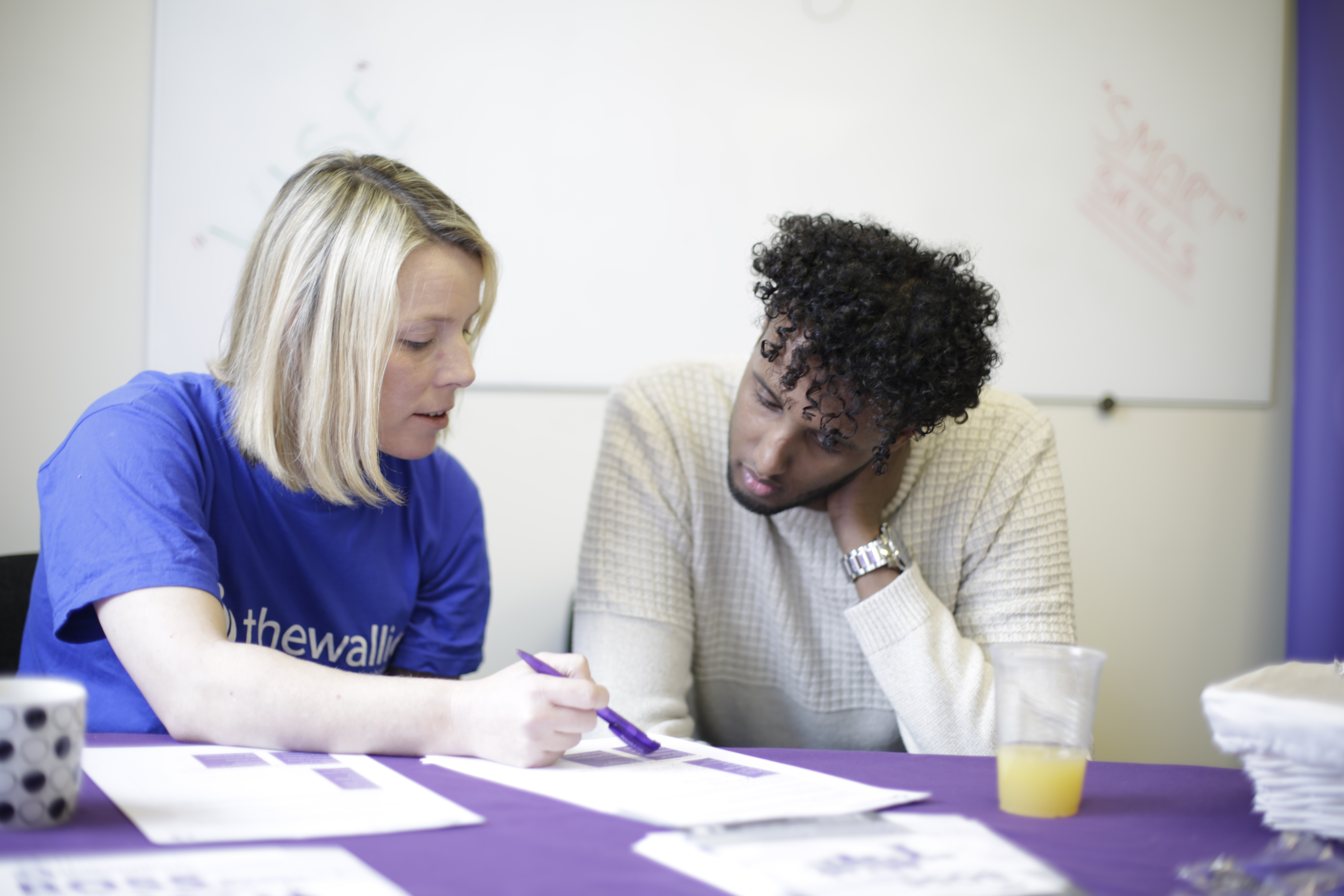 The Wallich provides support for people experiencing homelessness or those at risk of being homeless