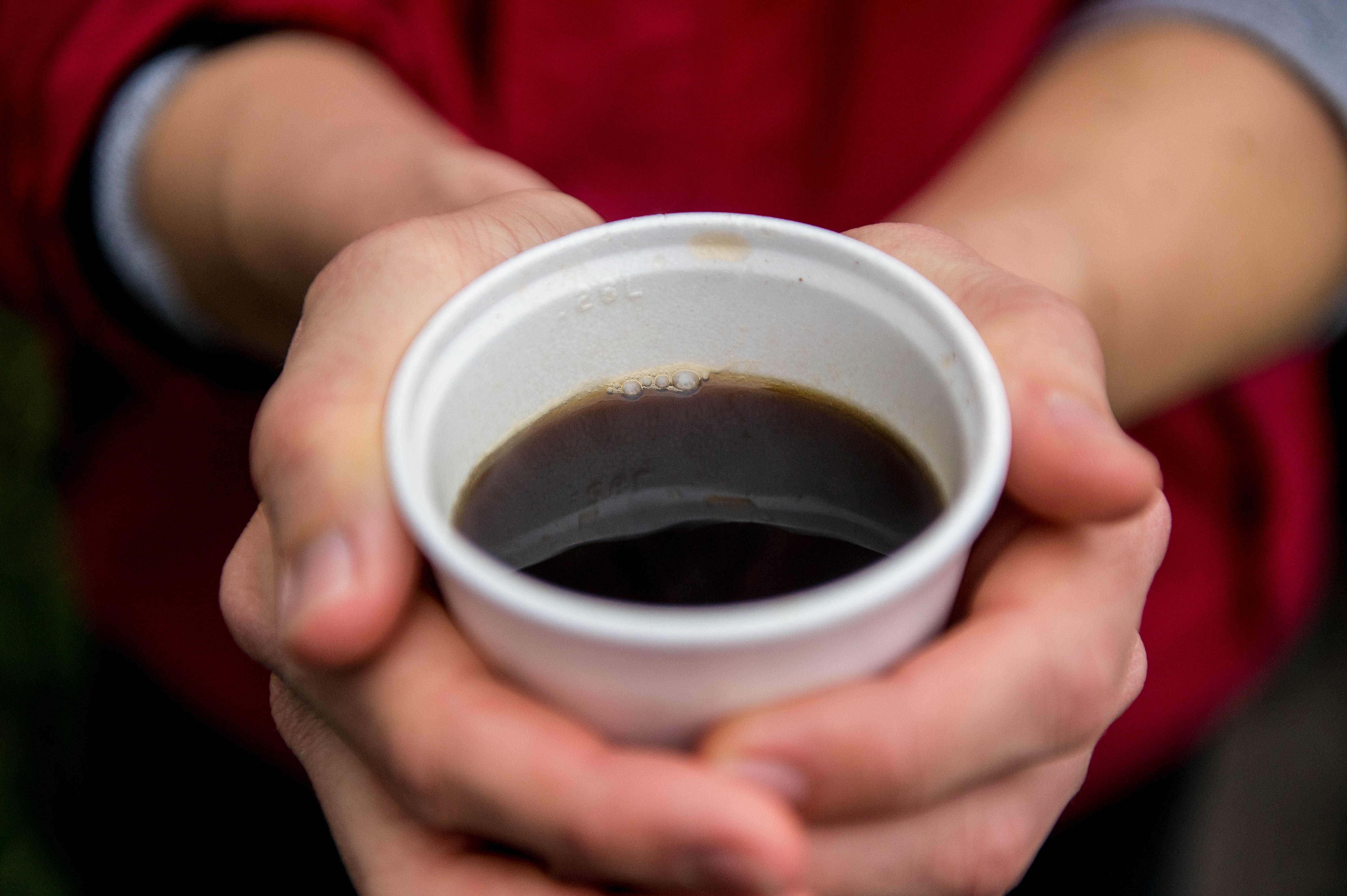 The Wallich rough sleepers team on the streets in Swansea